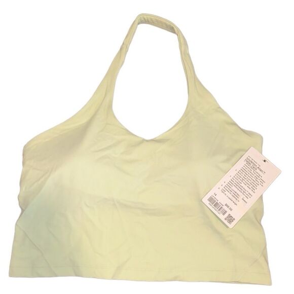 NWT- Lululemon- Women’s Align Halter Tank Top Mint Green, Size 14 - Picture 3 of 12